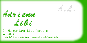 adrienn libi business card